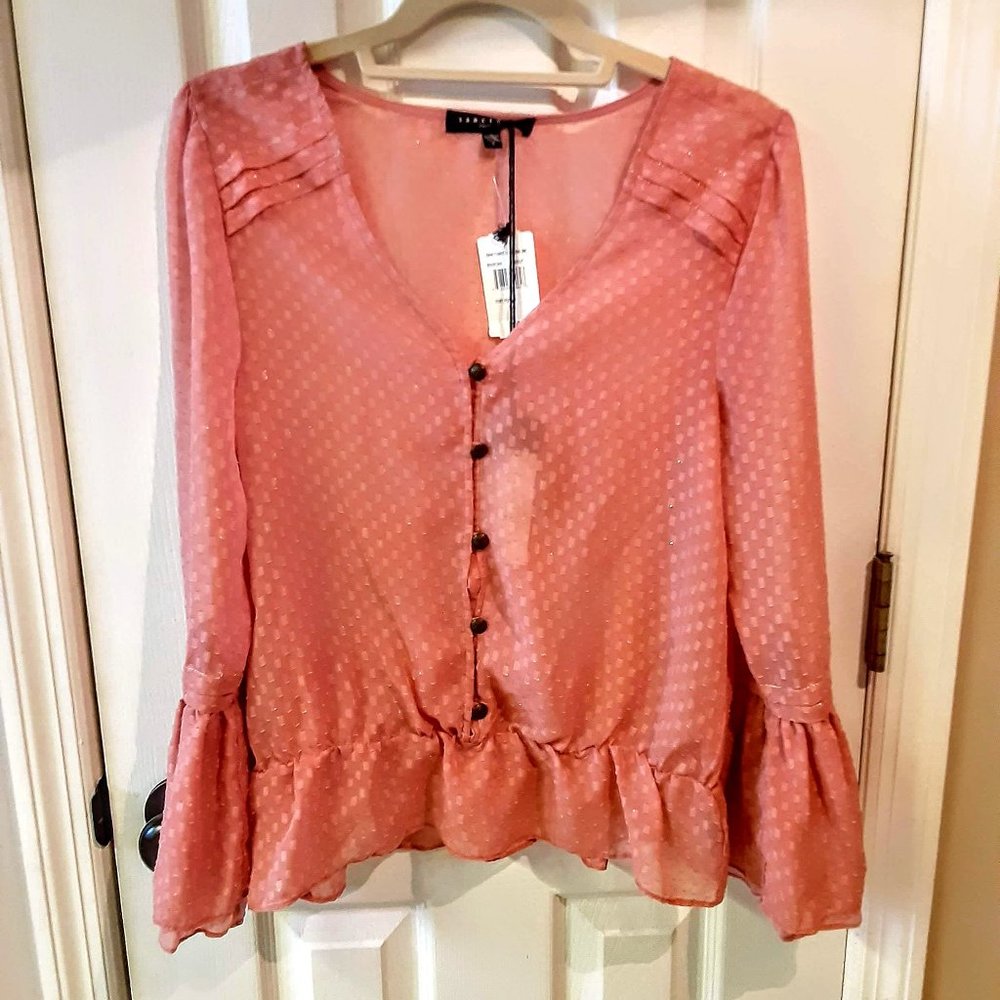Ruffled Top by Sanctuary Size Small